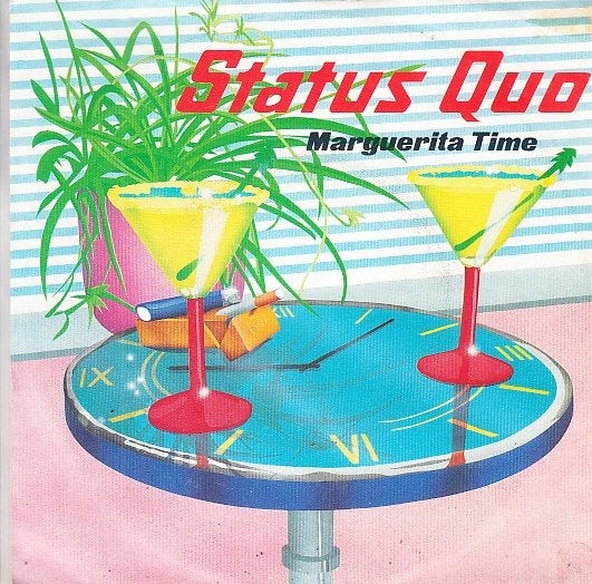 status quo - margerita time  ( 1982), Fotohoes, 7 inch, Ophalen of Verzenden, Zo goed als nieuw