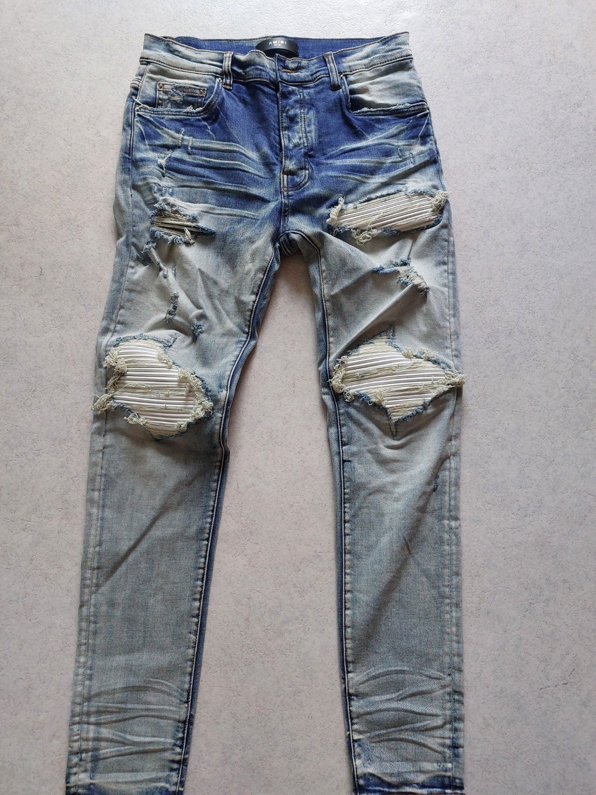 Amiri jeans, Blauw, W32 (confectie 46) of kleiner, Ophalen of Verzenden, Amiri