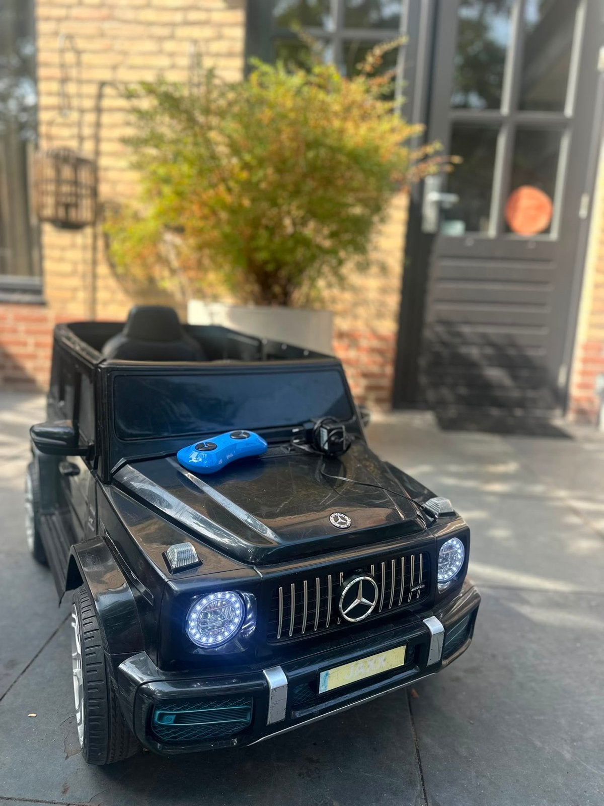 Mercedes G-Klasse elektrische kinderauto met afstandsbedieni, Ophalen, Gebruikt, Afstandsbediening