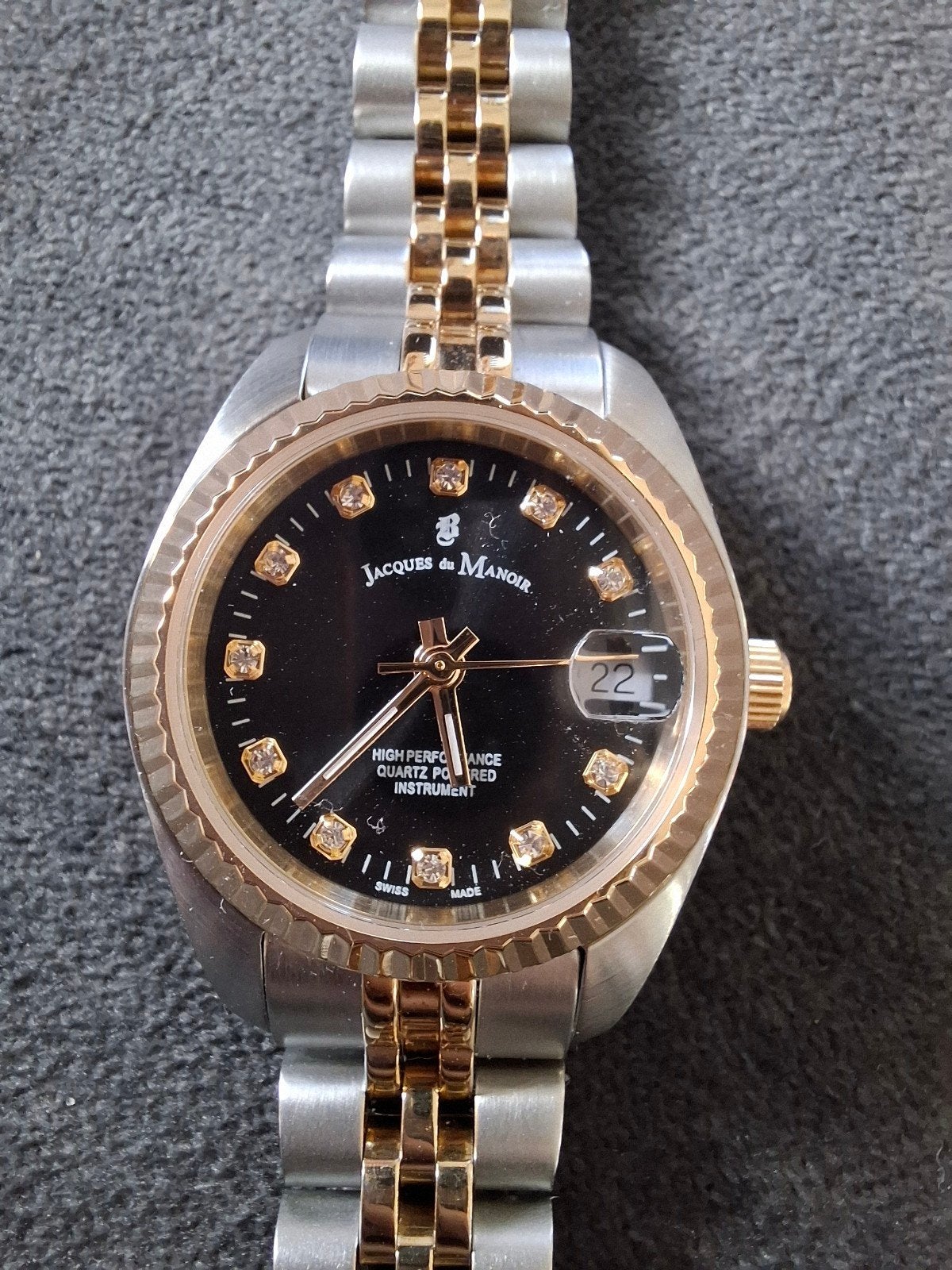 Jacques du Manoir dames horloge, Ophalen of Verzenden, Nieuw, Staal, Overige merken