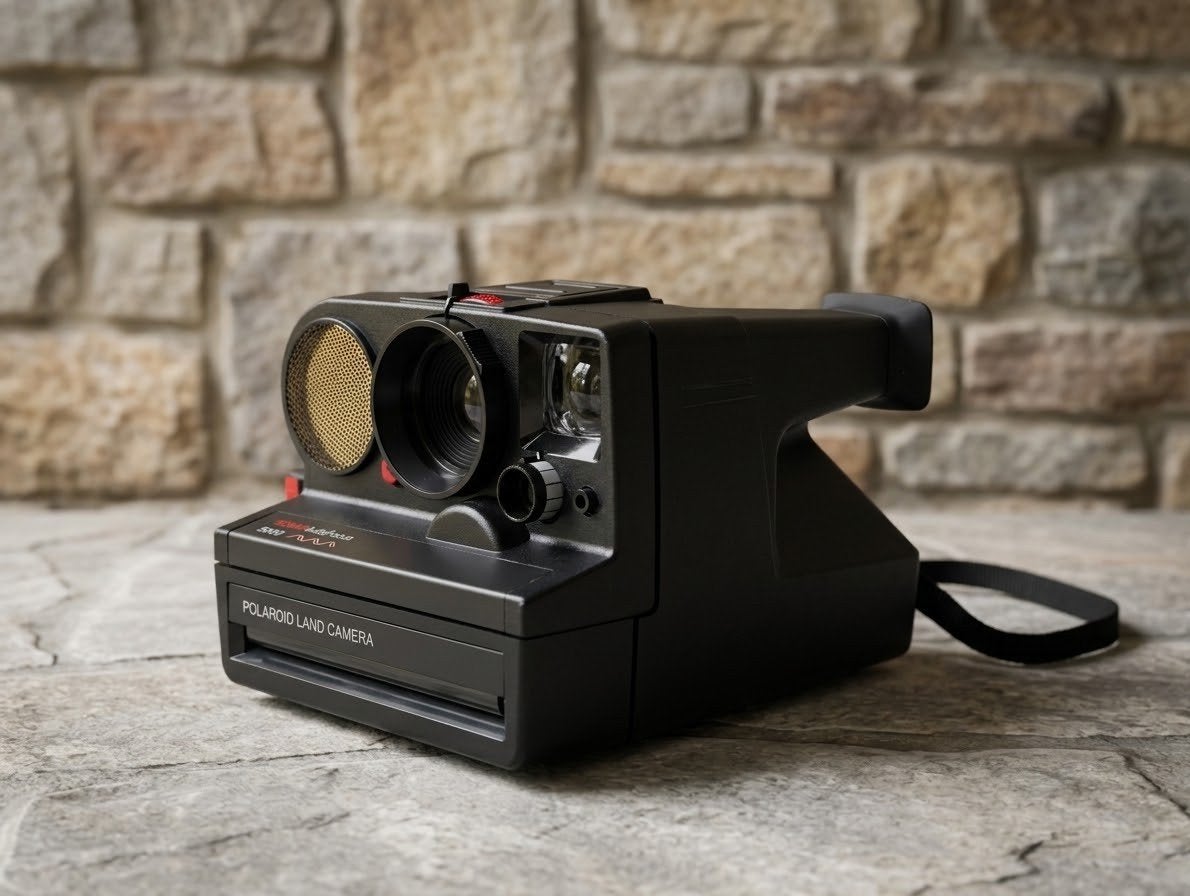 Vintage Polaroid Sonar AutoFocus 5000 Instant Camera, Verzenden, Gebruikt, Polaroid, Polaroid