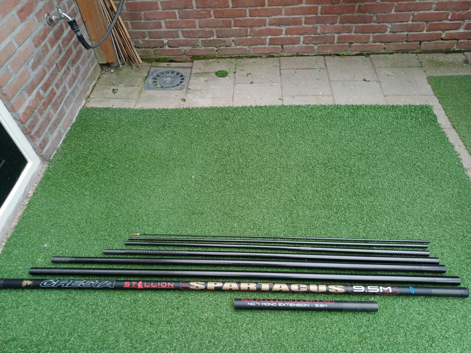 Crespo Spartacus stalion 9.50 m, Watersport en Boten, Ophalen, Gebruikt, Vaste hengel