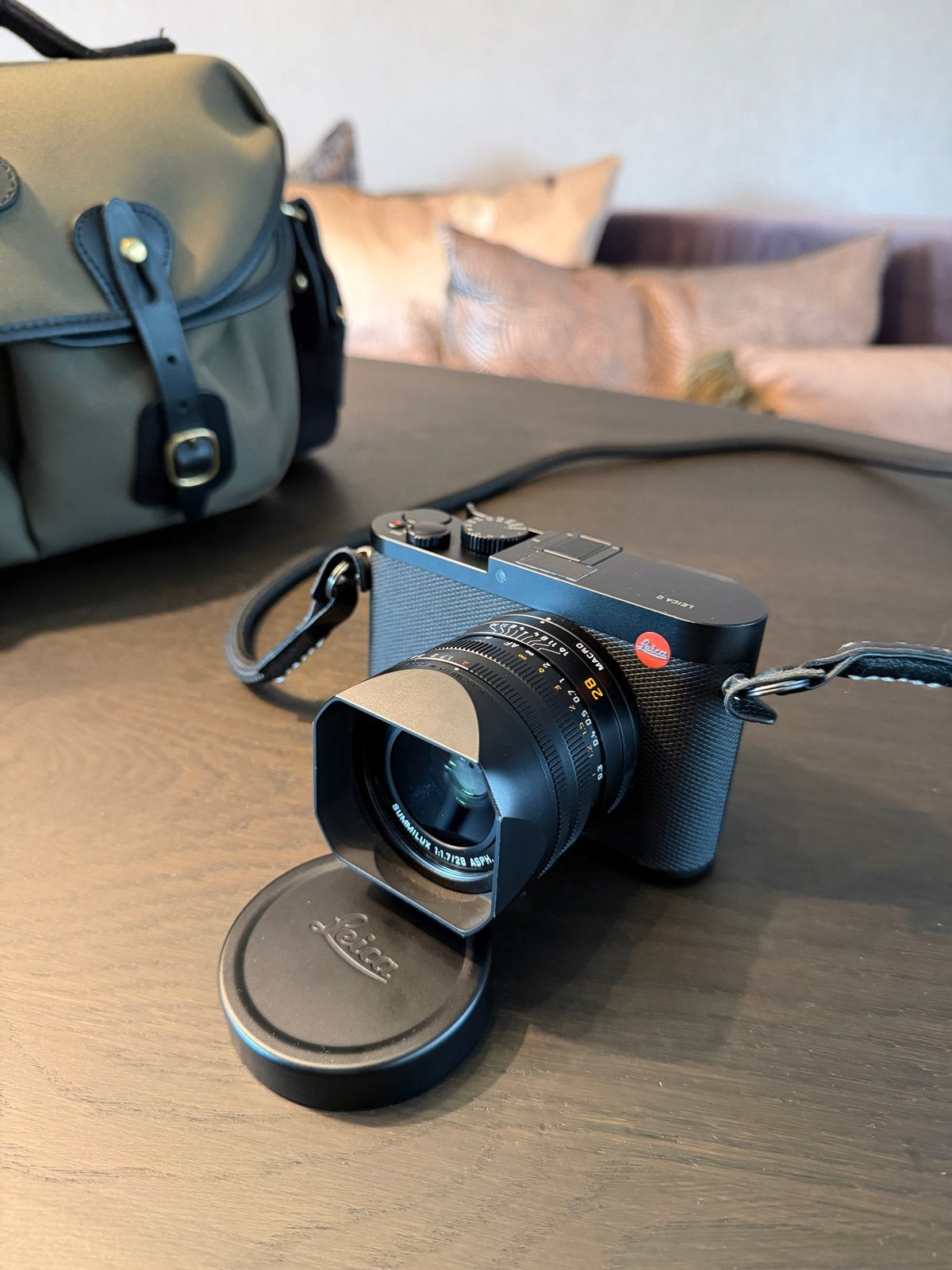 Leica Q (Typ116) door Leica Classic geserviced, Beeldstabilisatie, Leica, Ophalen of Verzenden, Zo goed als nieuw