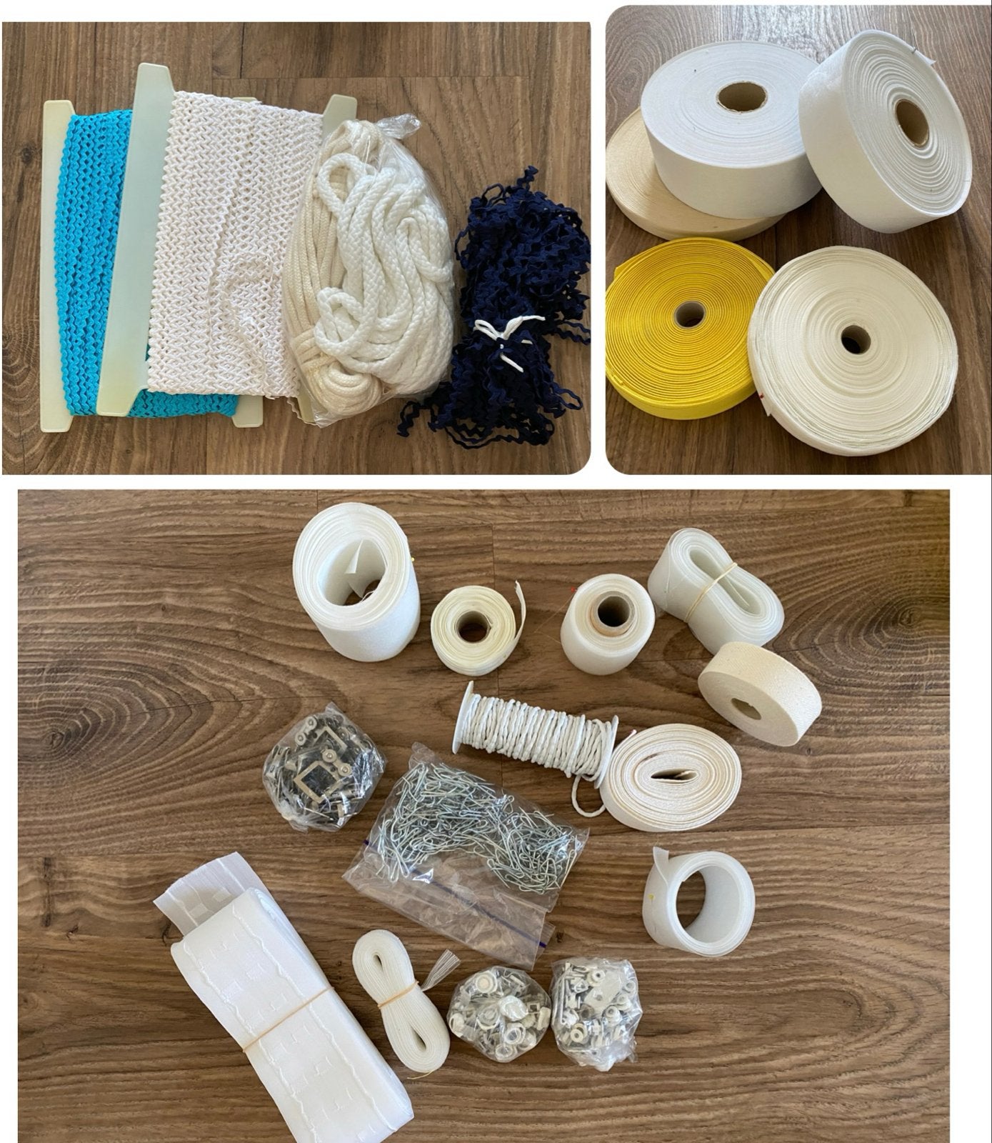 Diverse fournituren: lint, band, elastiek, koord, ketting, Ophalen of Verzenden, Zo goed als nieuw, Lint, Band of Elastiek