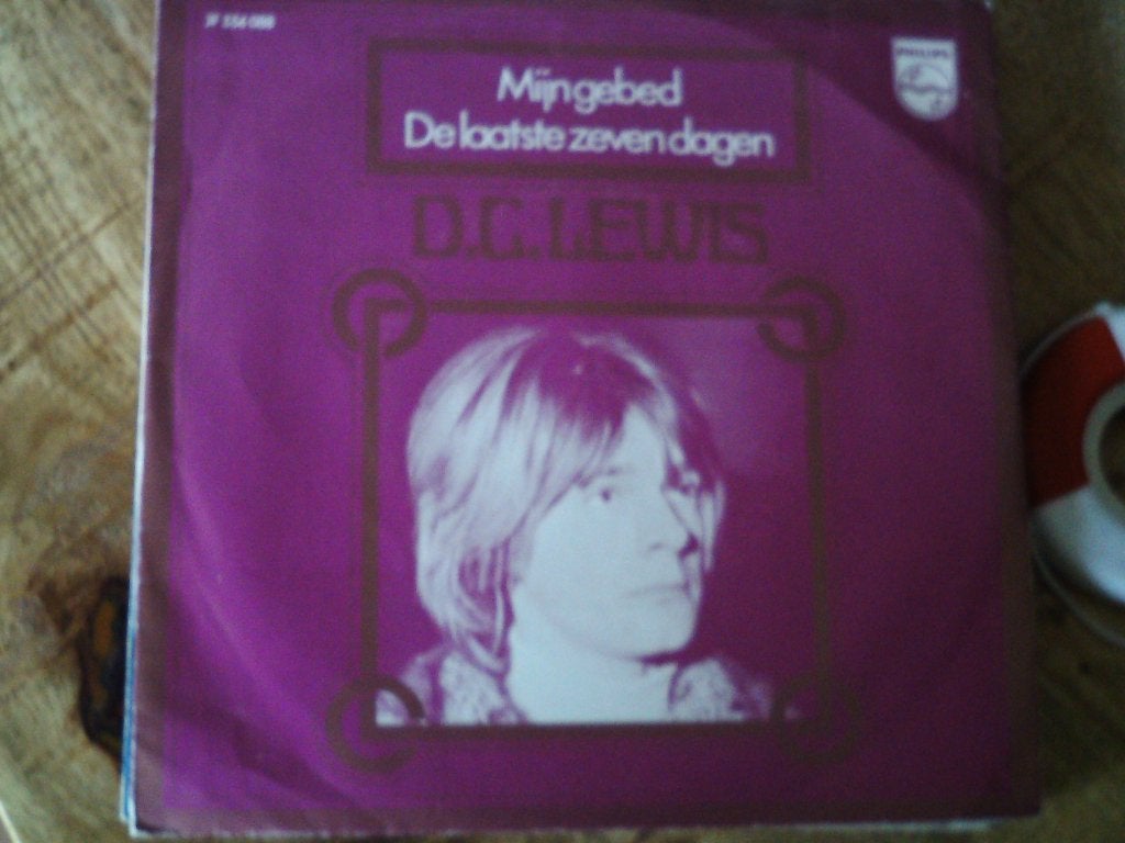 D.C. lewis - mijn gebed // de laatste 7 dagen 18jul, Cd's en Dvd's, Vinyl Singles, 7 inch, Ophalen of Verzenden, Zo goed als nieuw