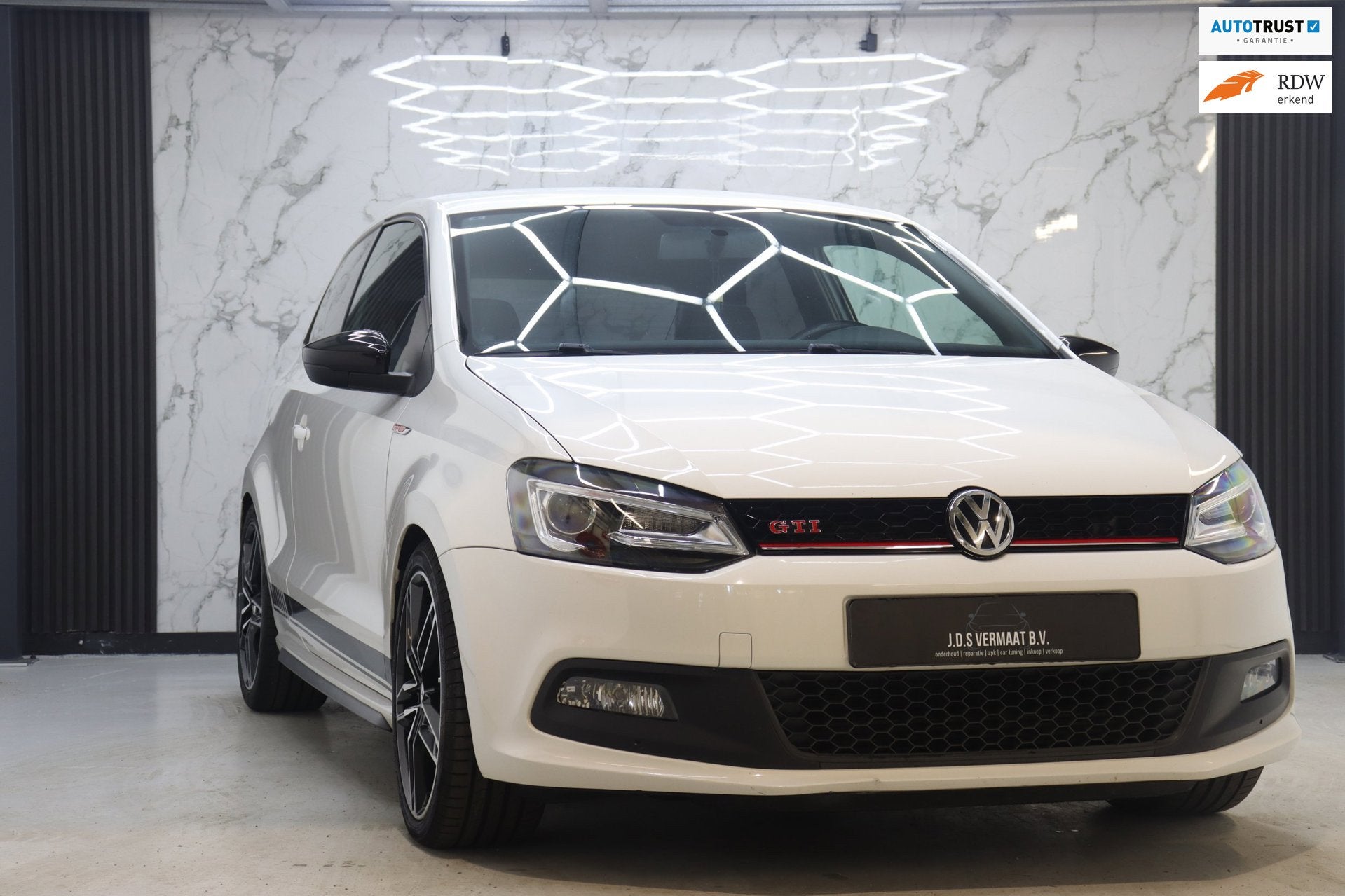 Volkswagen Polo 1.4 TSI GTI Carplay DSG, Euro 5, Stof, Zwart, 4 cilinders