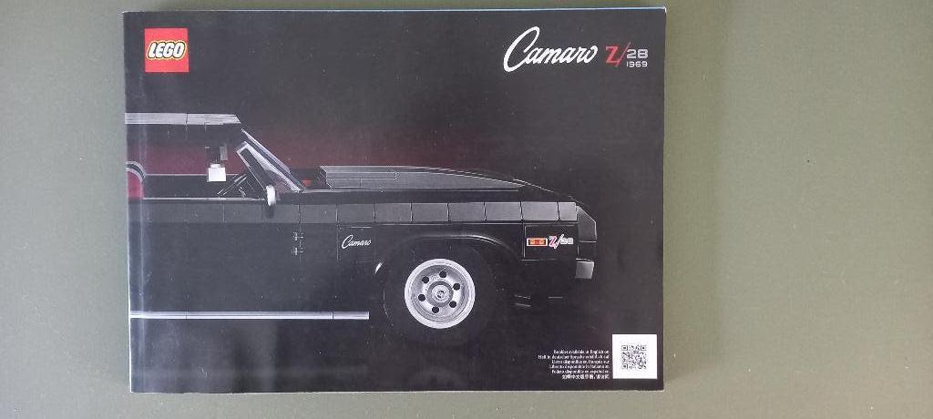 Lego 10304 Chevrolet Camaro Z28, Lego, Overige typen, Nieuw, Ophalen of Verzenden