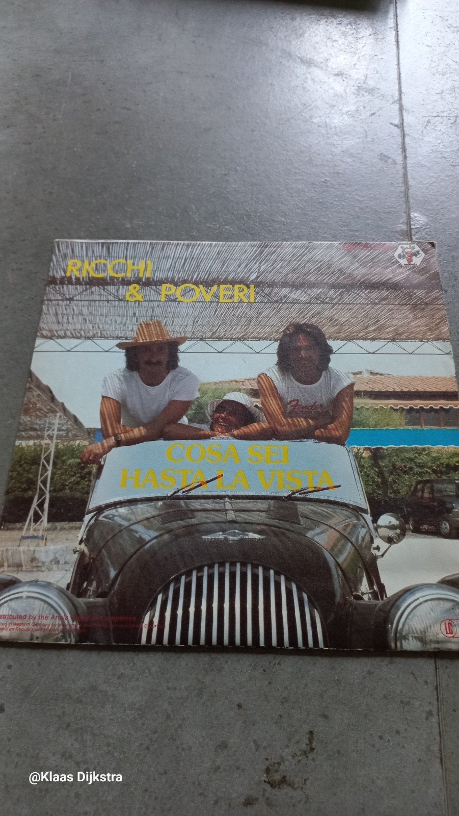 Ricchi & Poveri - Cosa Sei / Hasta La Vista, Ophalen of Verzenden, Gebruikt, Pop, Single
