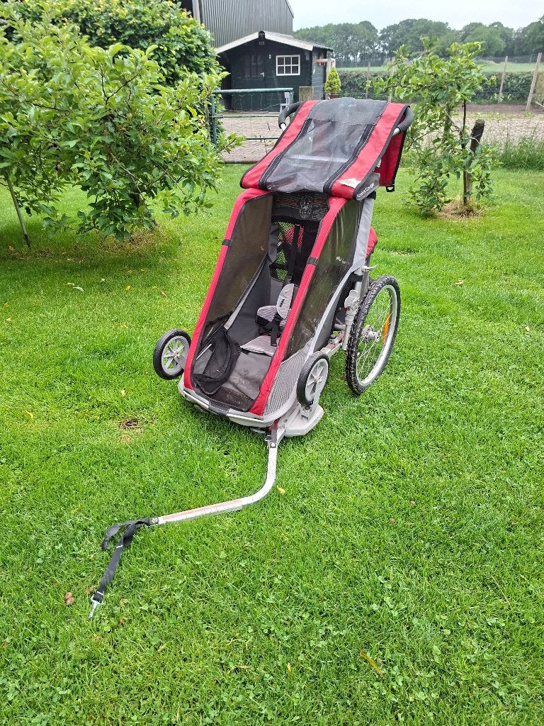 Thule Chariot Cougar 1 buggy en fietskar, Ophalen, Opvouwbaar, Minder dan 20 kg, Zo goed als nieuw