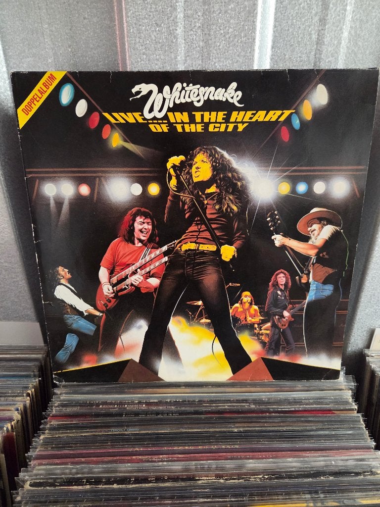 Hardrock/Metal 2lp WHITESNAKE: LIVE...IN THE HEART OF THE, Gebruikt, 1980 - 1989, Ophalen of Verzenden, 12 inch