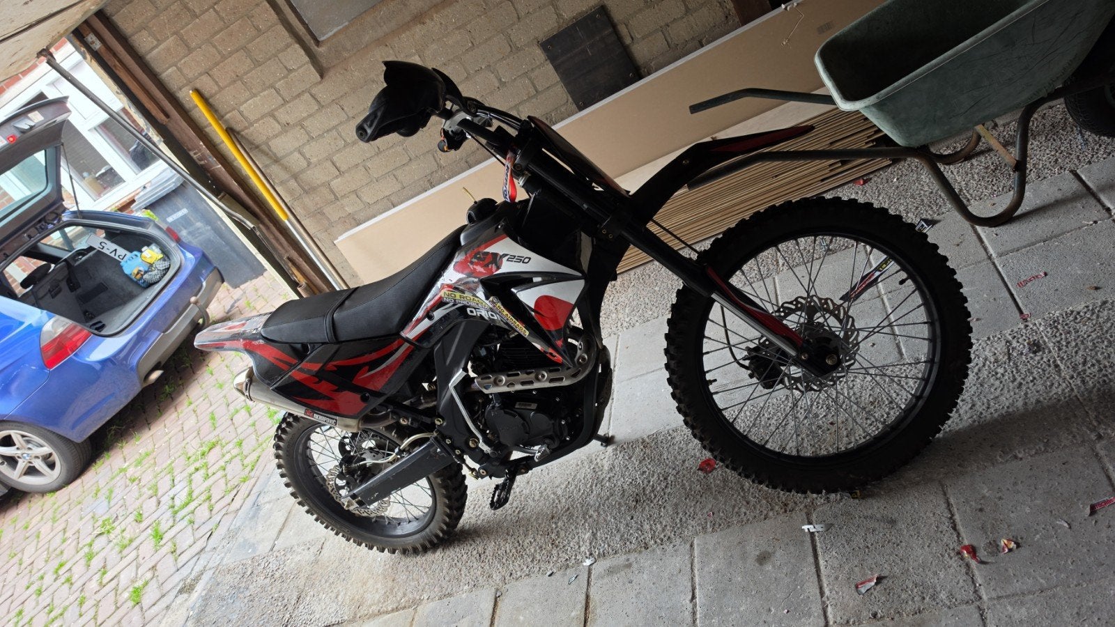Orion AGB36 250cc Crossmotor - Nieuw Blok, Loopt Super!, Ophalen, 250 cc, Overige merken
