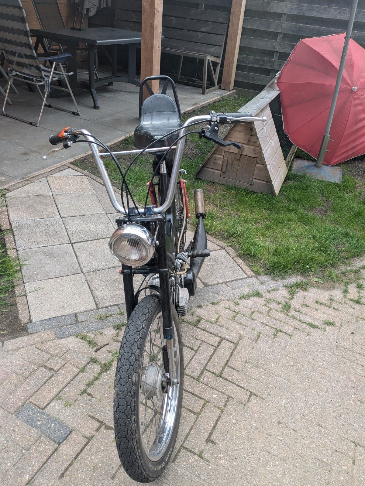 Puch Maxi voor cross met Airsal 50cc en 17,5mm carburateur, Fietsen en Brommers, Brommers | Puch, Ophalen, Gebruikt, Maxi