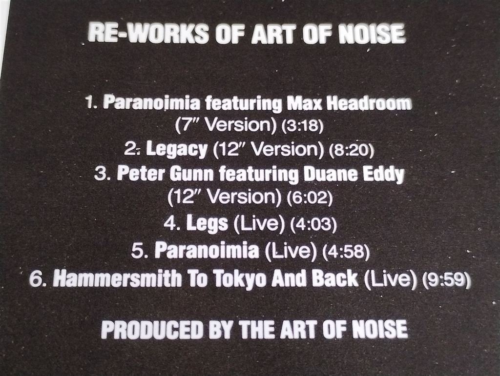 Art Of Noise ‎– Re-works Of Art Of Noise., Ophalen of Verzenden, Zo goed als nieuw, Pop
