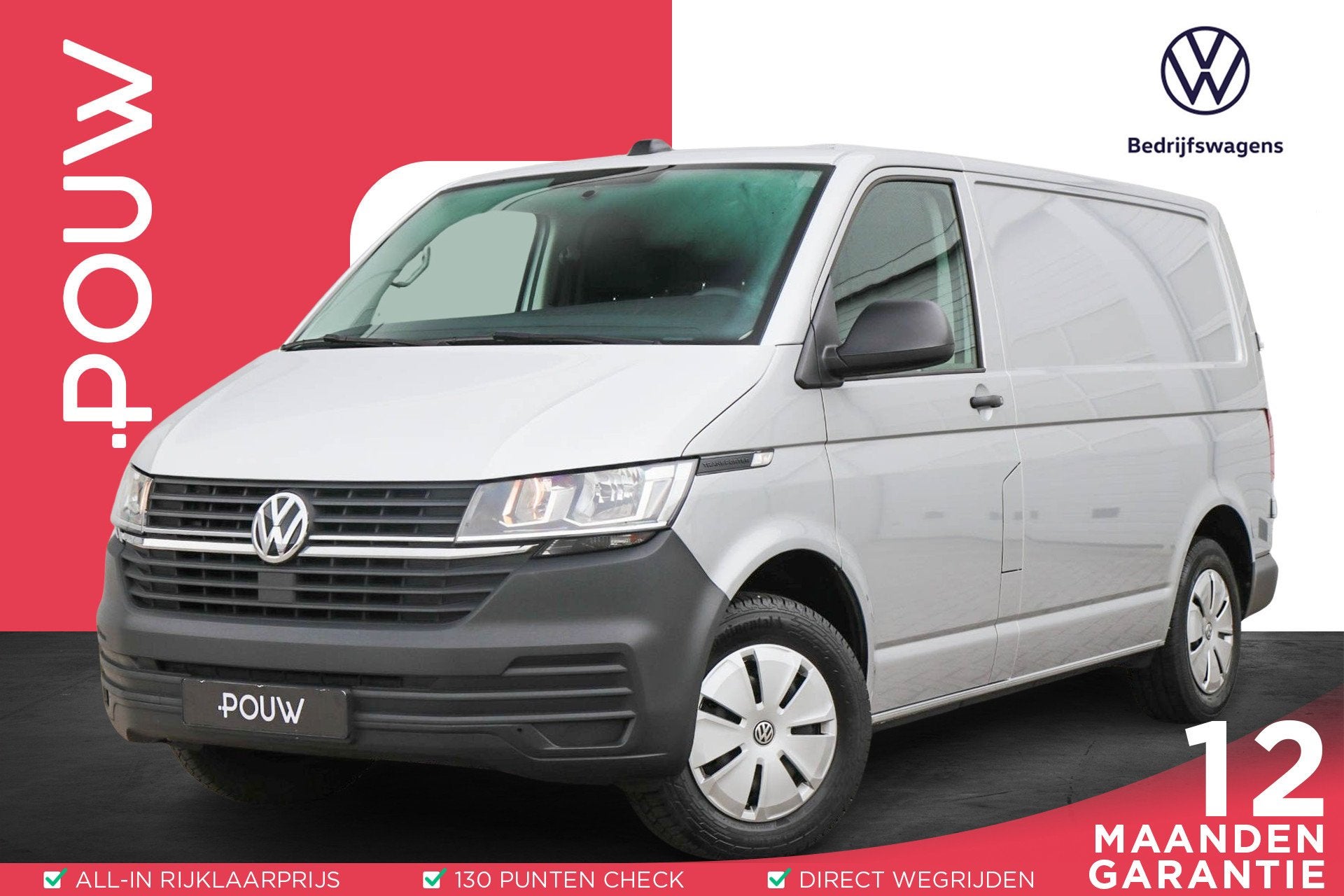 Volkswagen Transporter 2.0 TDI 90pk L1H1 26 | App Connect Na