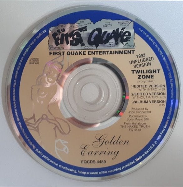 PROMO CD - Golden Earring – Twilight Zone, Ophalen of Verzenden, Gebruikt