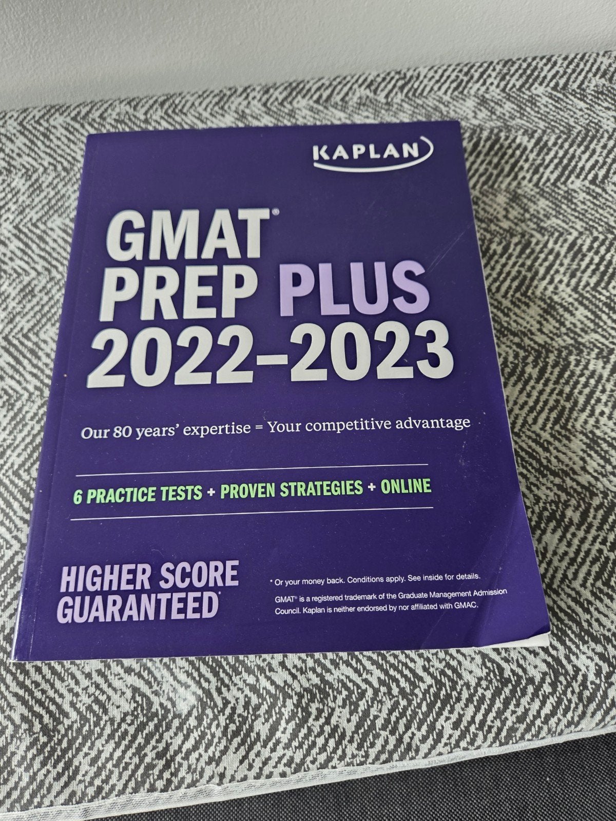 Gmat prep plus kaplan, Ophalen of Verzenden, Zo goed als nieuw, WO