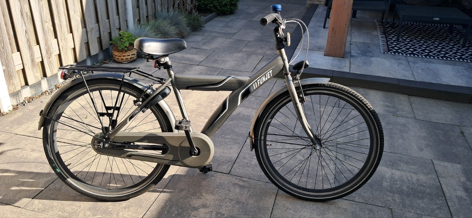 Popal funjet jongensfiets 26 inch, framemaat 44, goede staat, Gebruikt, Popal funjet, Handrem, Ophalen