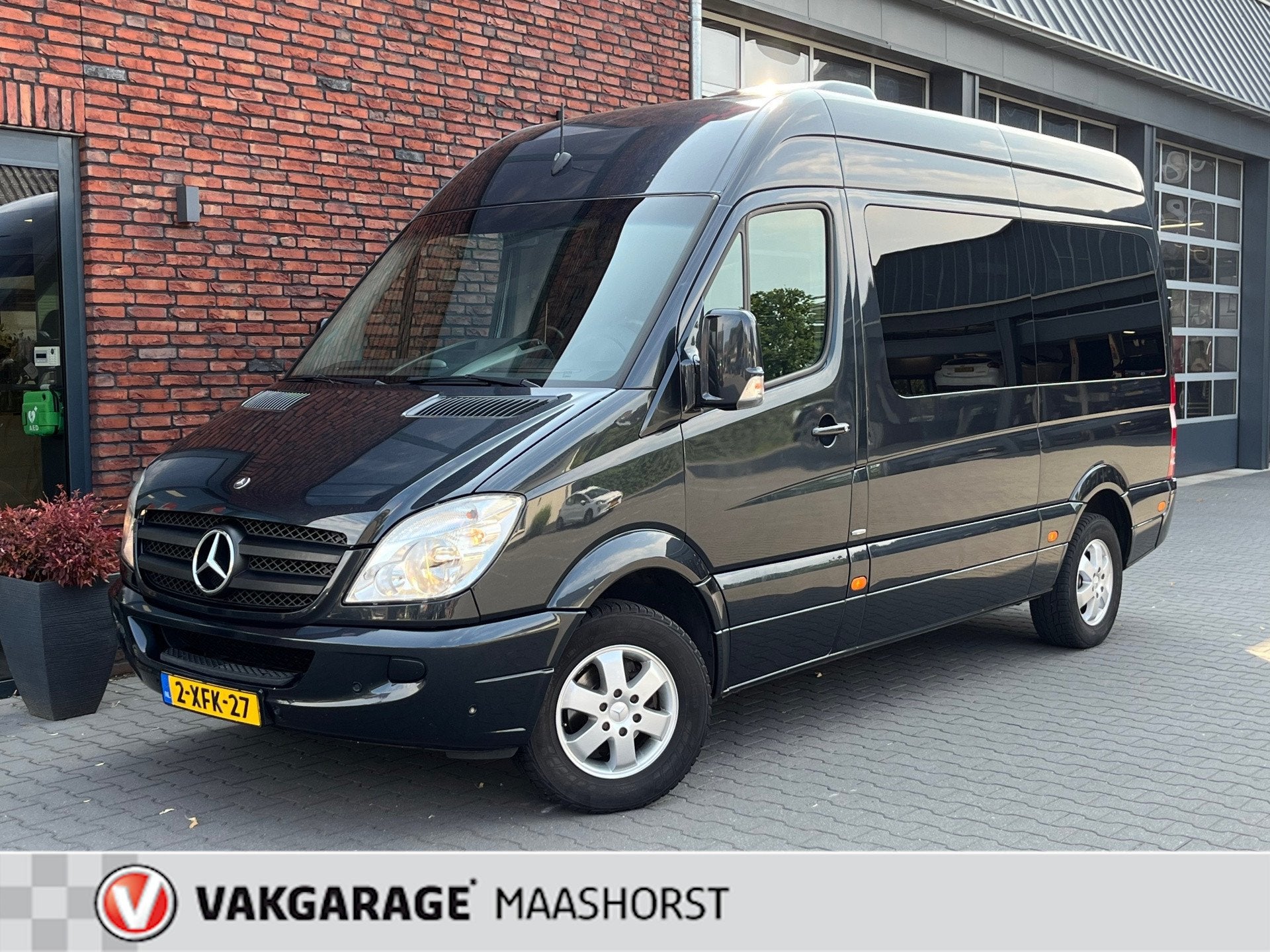 Mercedes-Benz Sprinter 216 2.2 CDI 366 HD 7 pers. MARGE Rols, Auto's, Euro 5, Achterwielaandrijving, Leder en Stof, Grijs