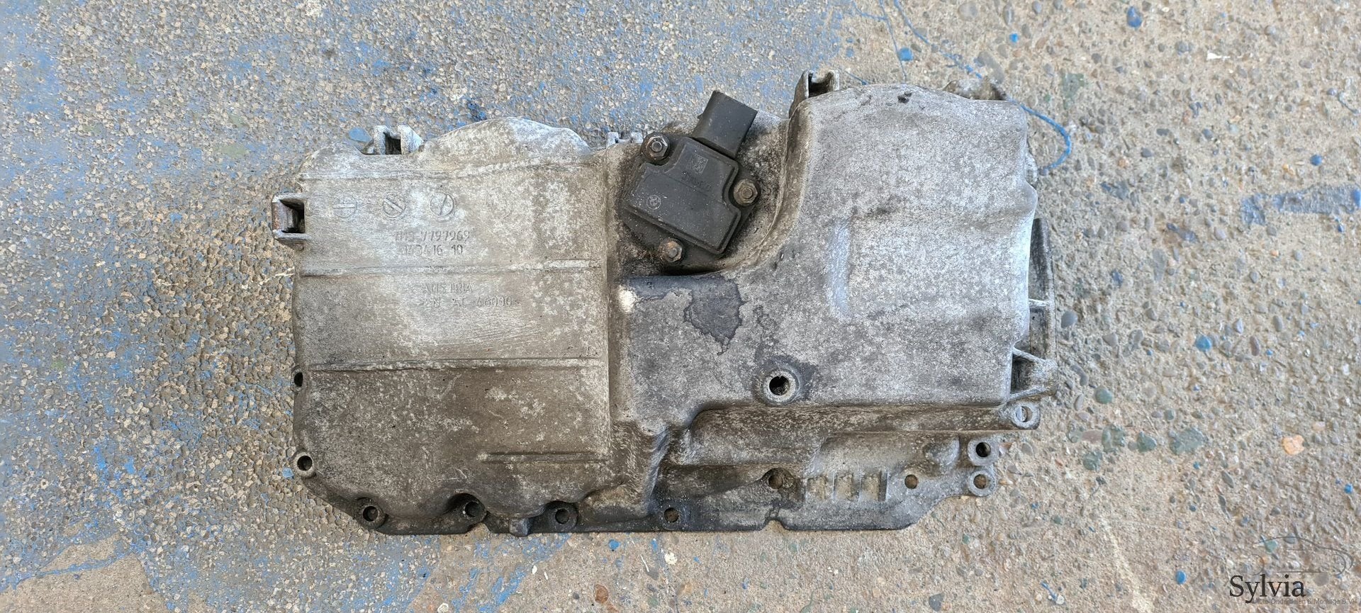 Oliepan carterpan BMW N47 7797969, Gebruikt, -, -, Ophalen of Verzenden