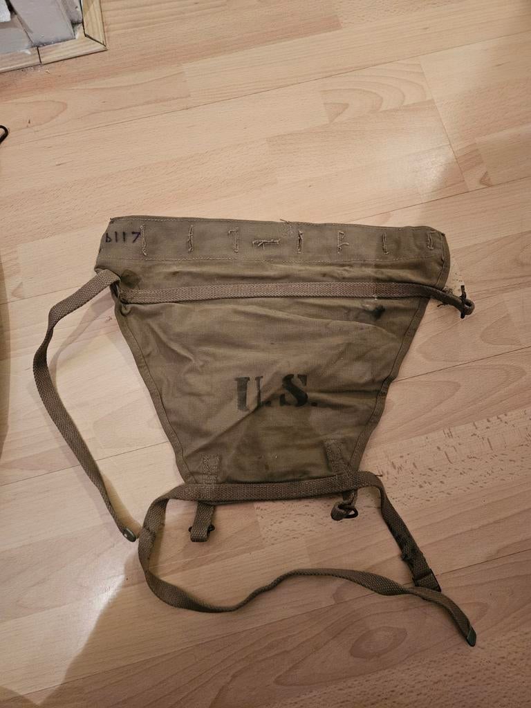 Haversack pack tial op naam, Ophalen of Verzenden, Amerika, Overige typen