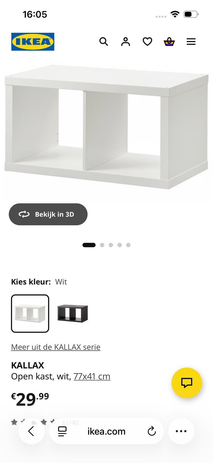 Ikea kallax / deurtjes / groene / wit lades, Ophalen of Verzenden, Zo goed als nieuw