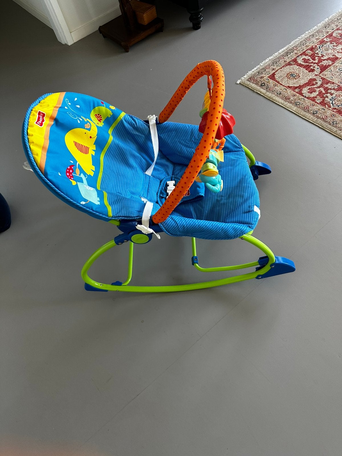 Fischer price wip stoeltje , zgan  35.00, Kinderen en Baby's, Wipstoeltjes, Ophalen, Zo goed als nieuw