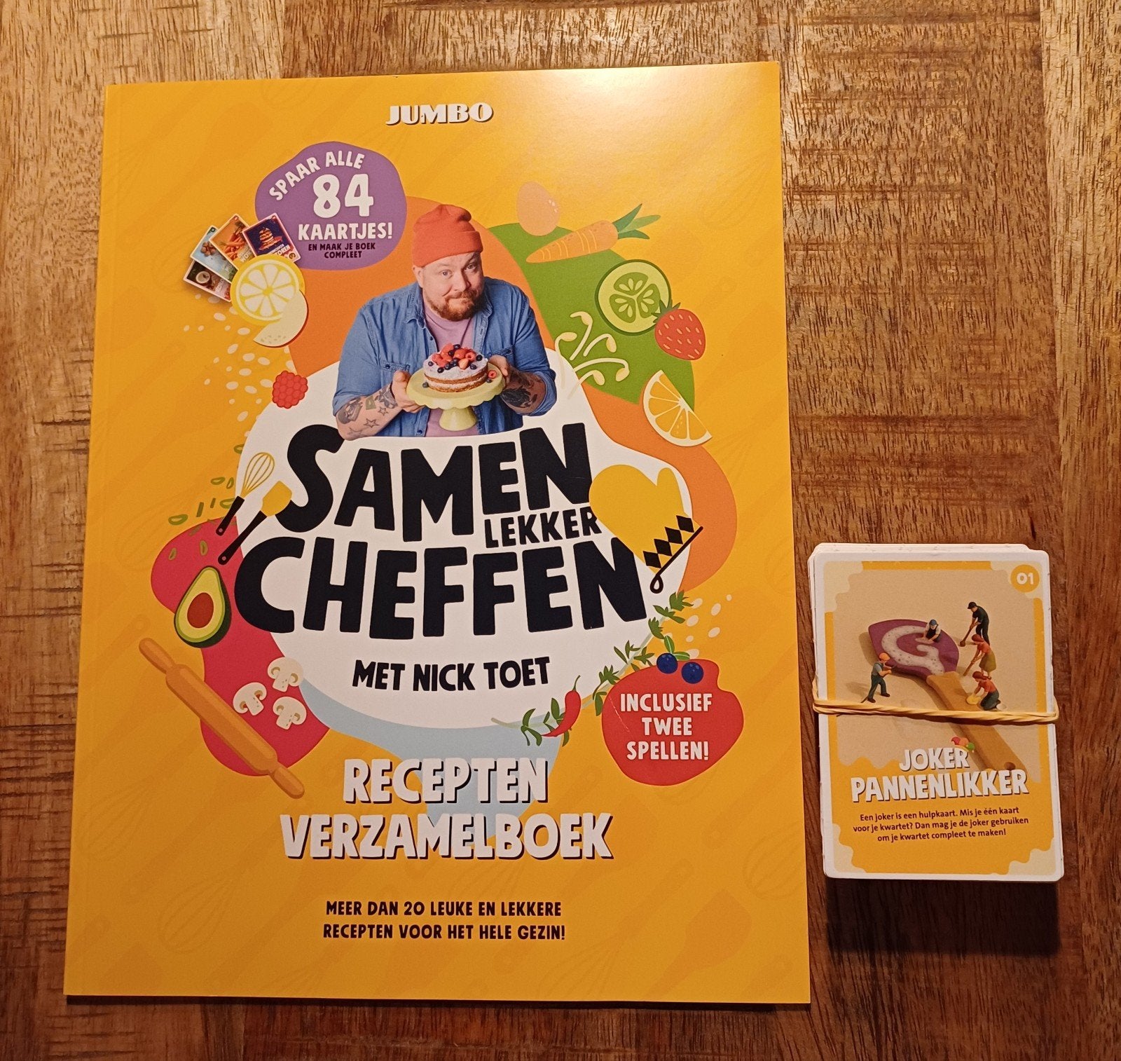 Samen lekker cheffen. Nick Toet. Receptenboek Jumbo, Jumbo, Ophalen of Verzenden