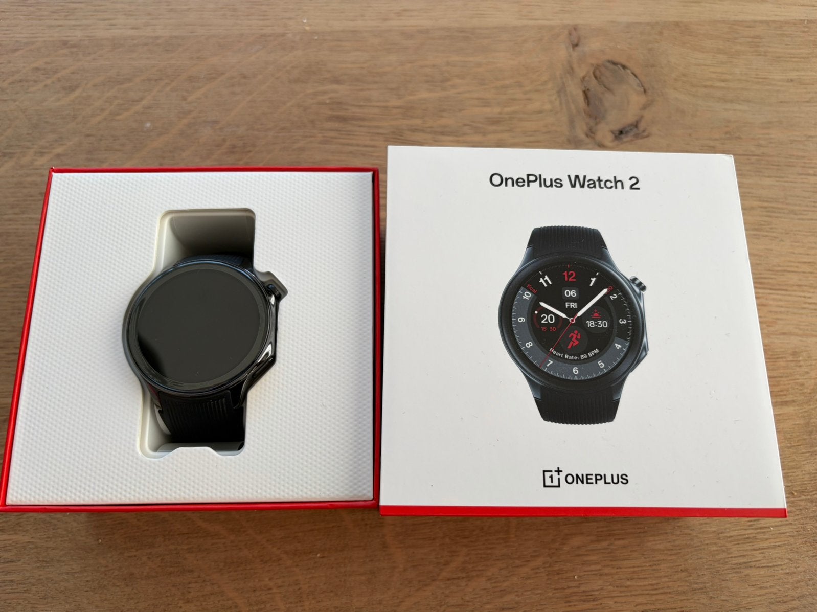 Oneplus Watch 2 zo goed als nieuw, Zwart, Ophalen of Verzenden, Zo goed als nieuw, Waterdicht