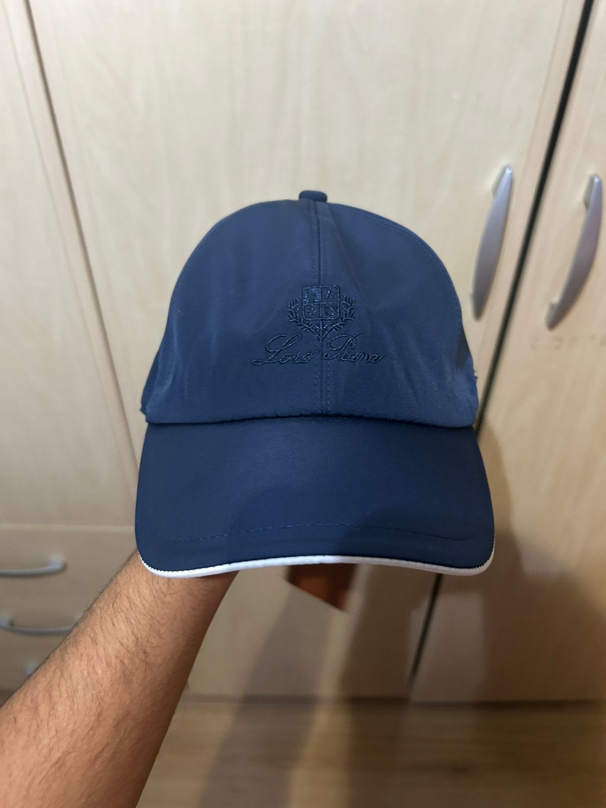Loro piana pet blauw, Kleding | Heren, Hoeden en Petten, Verzenden, Nieuw, One size fits all, Pet