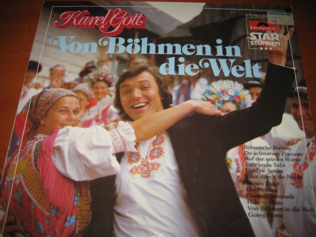 LP, Karel Gott: Von Böhmen in die Welt, Cd's en Dvd's, Vinyl | Pop, Ophalen of Verzenden, Zo goed als nieuw, 12 inch