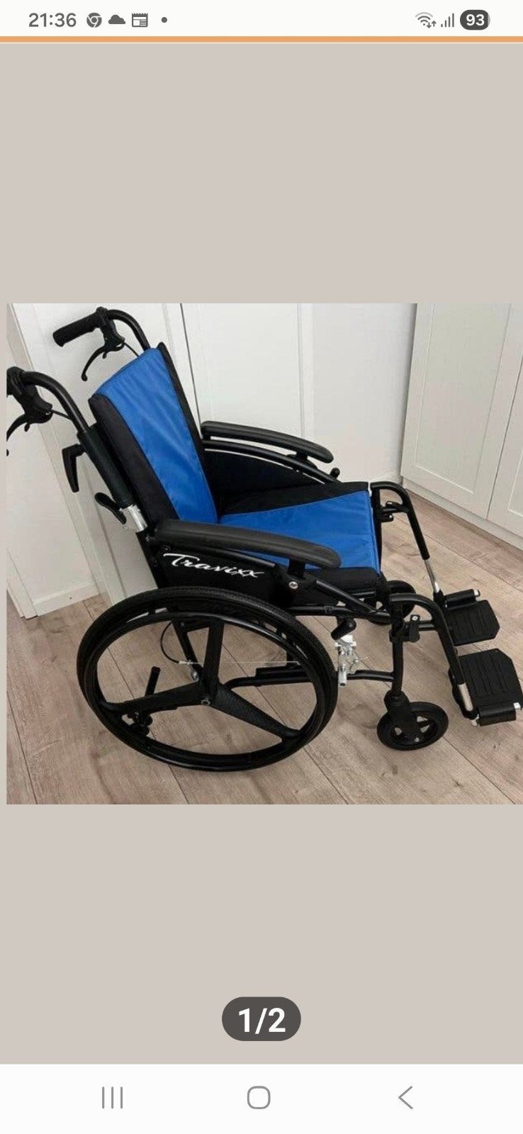 Travixx  en een g logic  lichtgewicht rolstoel, Diversen, Rolstoelen, Ophalen of Verzenden, Zo goed als nieuw