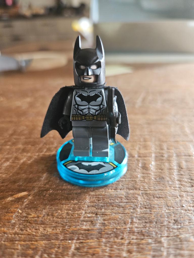 LEGO Dimensions Batman Minifiguur met basisplaat, Gebruikt, Overige thema's, Lego, Ophalen of Verzenden