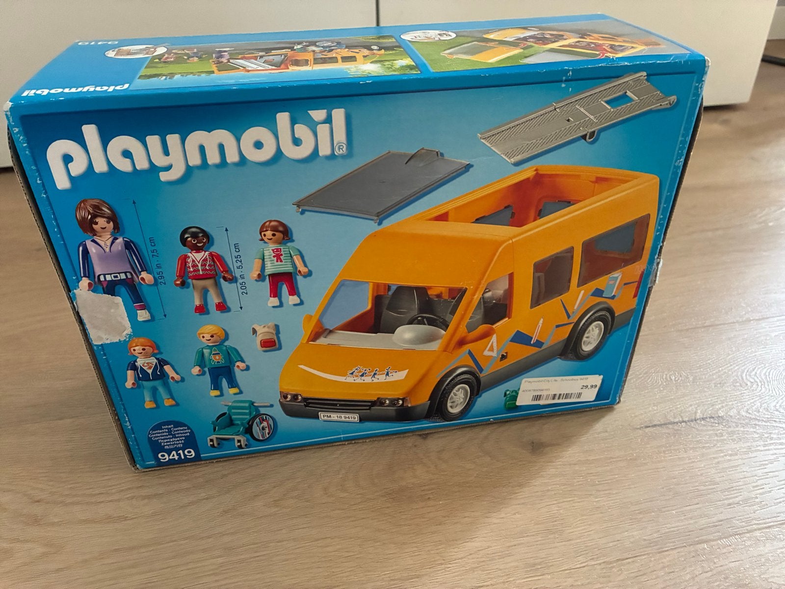 Playmobil City Life 9419: Rolstoelbus met Figuren, Ophalen, Complete set, Voertuig, Zo goed als nieuw
