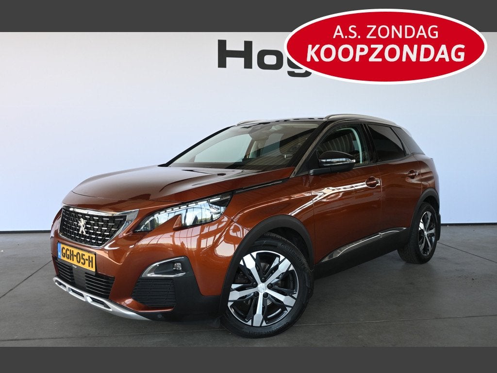 Peugeot 3008 2.0 BlueHDi GT Automaat Clima Cruise control Ca, Auto's, Stof, 4 cilinders, 179 pk, Bedrijf