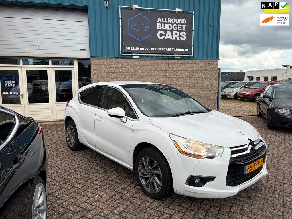 Citroen DS4 1.6 VTi So Chic, Auto's, Citroën, Euro 5, Gebruikt, 4 cilinders, Wit