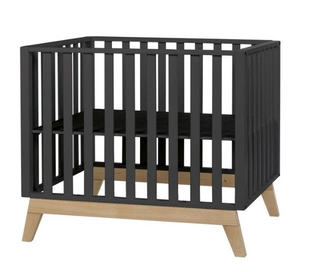Pericles Malmö Box met matras, hoeslaken en boxkleed, Ophalen, Gebruikt, 70 tot 85 cm, Minder dan 140 cm