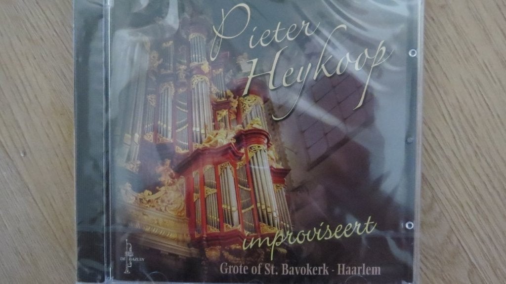 Cd orgel: Pieter Heykoop improviseert, St. Bavokerk Haarlem, Cd's en Dvd's, Ophalen of Verzenden, Nieuw in verpakking, Gospel