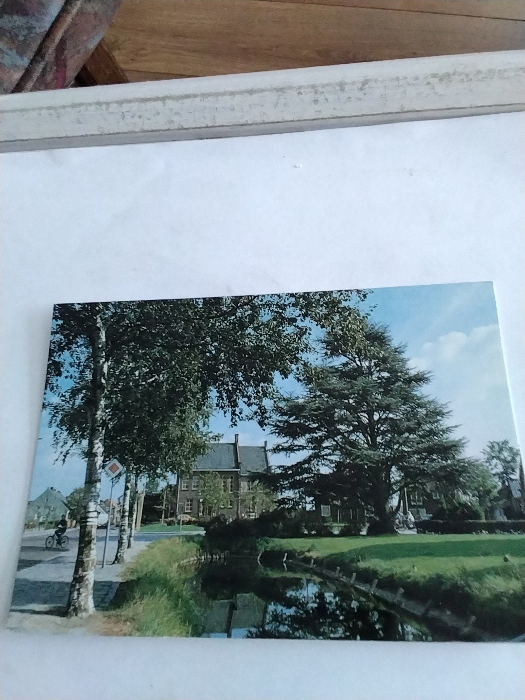 Oude kaart Chaam 1986, Ophalen of Verzenden, 1960 tot 1980, Gelopen, Zuid-Holland