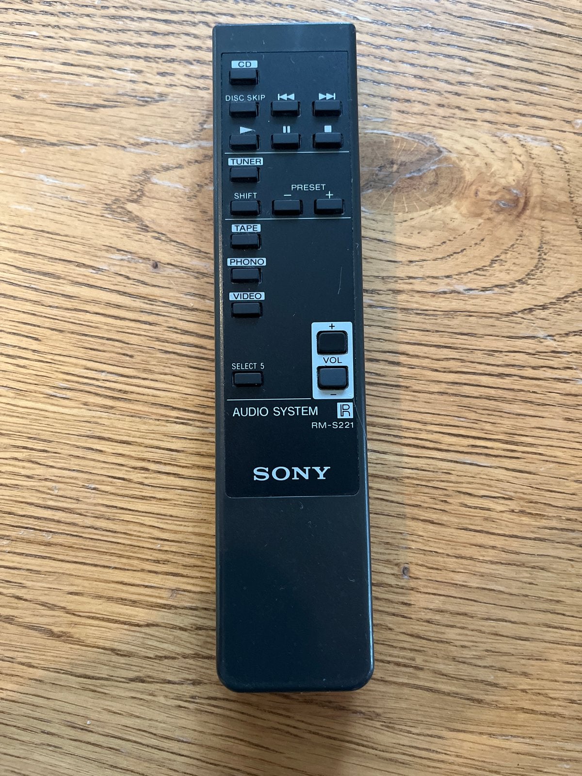 Sony RM-S221 Afstandsbediening voor Audio Systeem, Ophalen of Verzenden, Gebruikt, Origineel, Mediaspeler