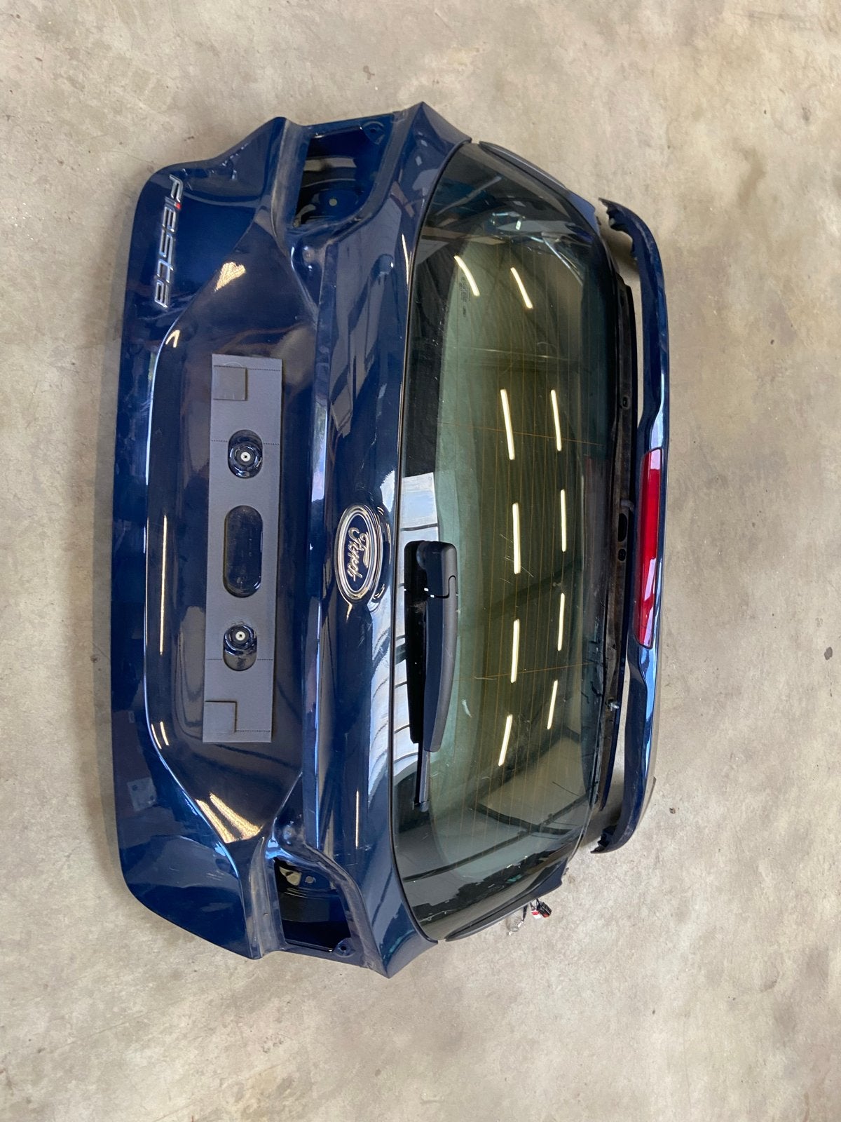Achterklep Ford Fiesta 7 2018- Blauw, Gebruikt, Achterklep, Ophalen of Verzenden, Ford