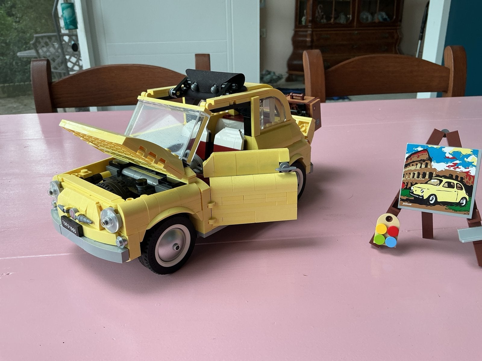 LEGO Creator Expert Fiat 500 (10271) - Zo goed als nieuw, Ophalen of Verzenden, Zo goed als nieuw