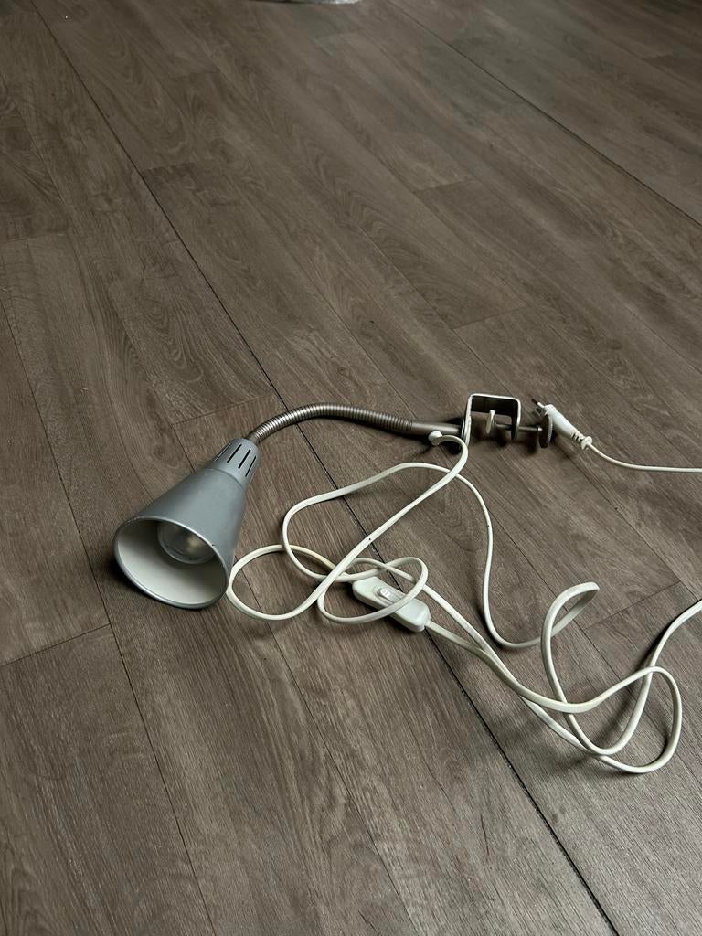 Werkende lamp met klembevestiging, Gebruikt, Minder dan 30 watt, Overige typen, E14 (klein)