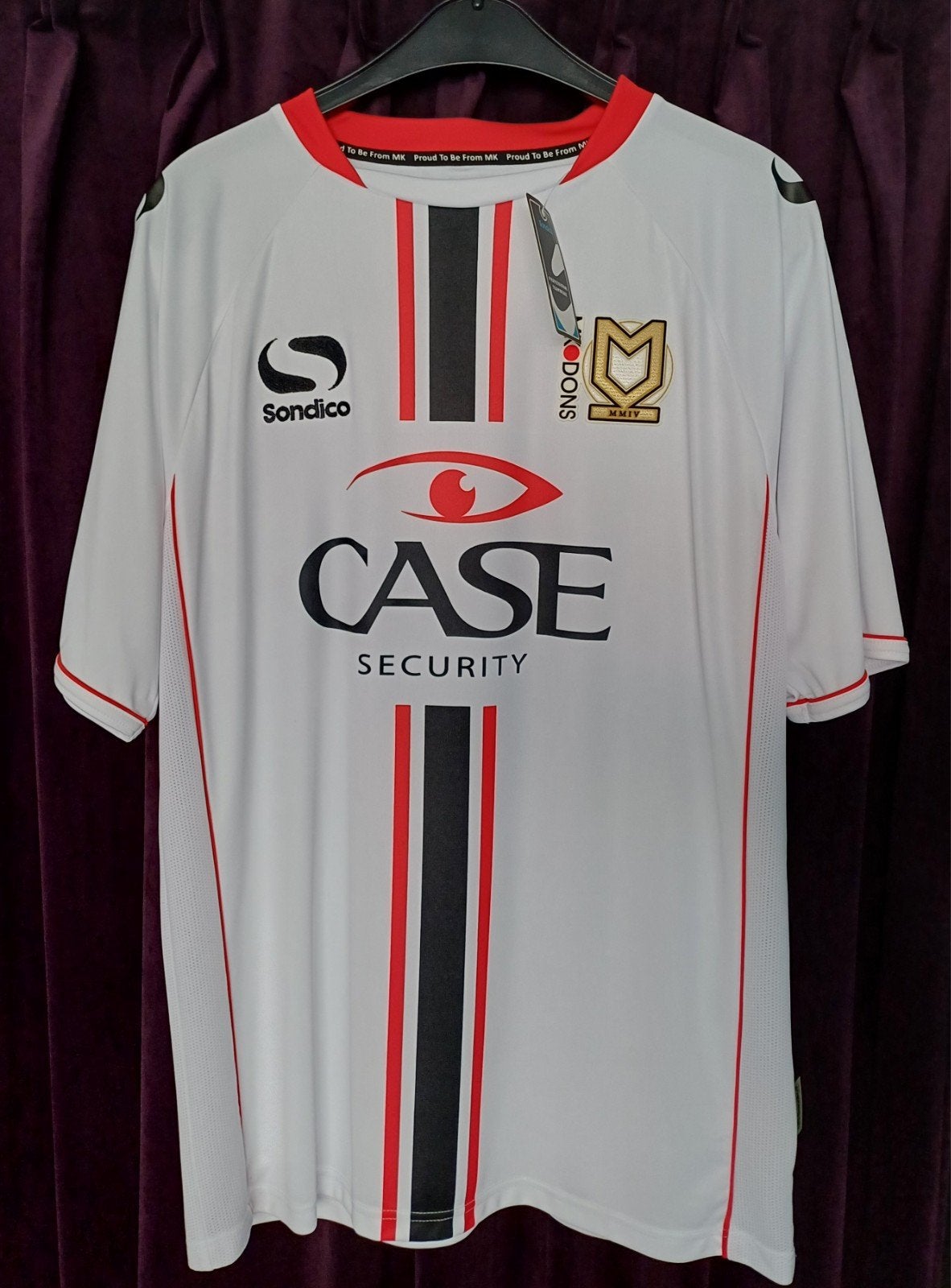 MK Dons 2013-2014 Thuis Shirt Sondico (M)☆Nieuw☆, Ophalen of Verzenden, Nieuw, Buitenlandse clubs, Shirt