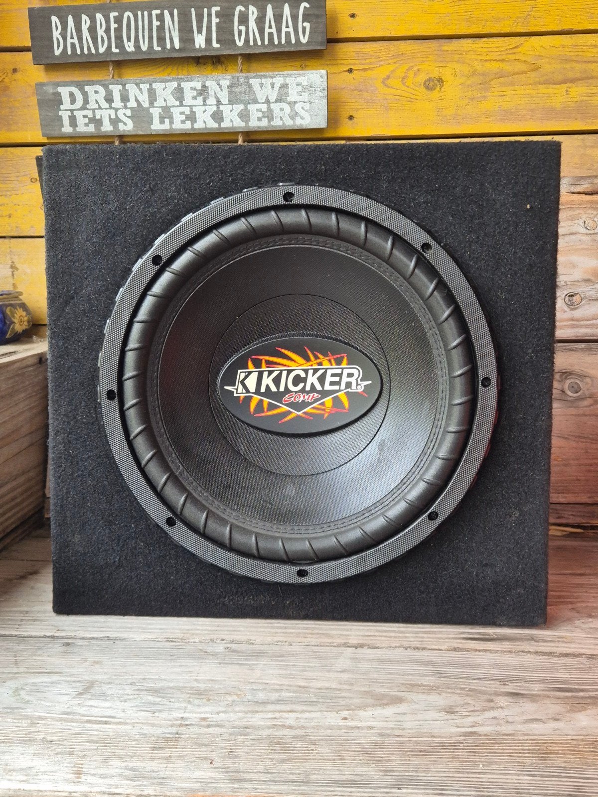 Kicker 12inch subwoofer, Auto diversen, Autospeakers, Ophalen