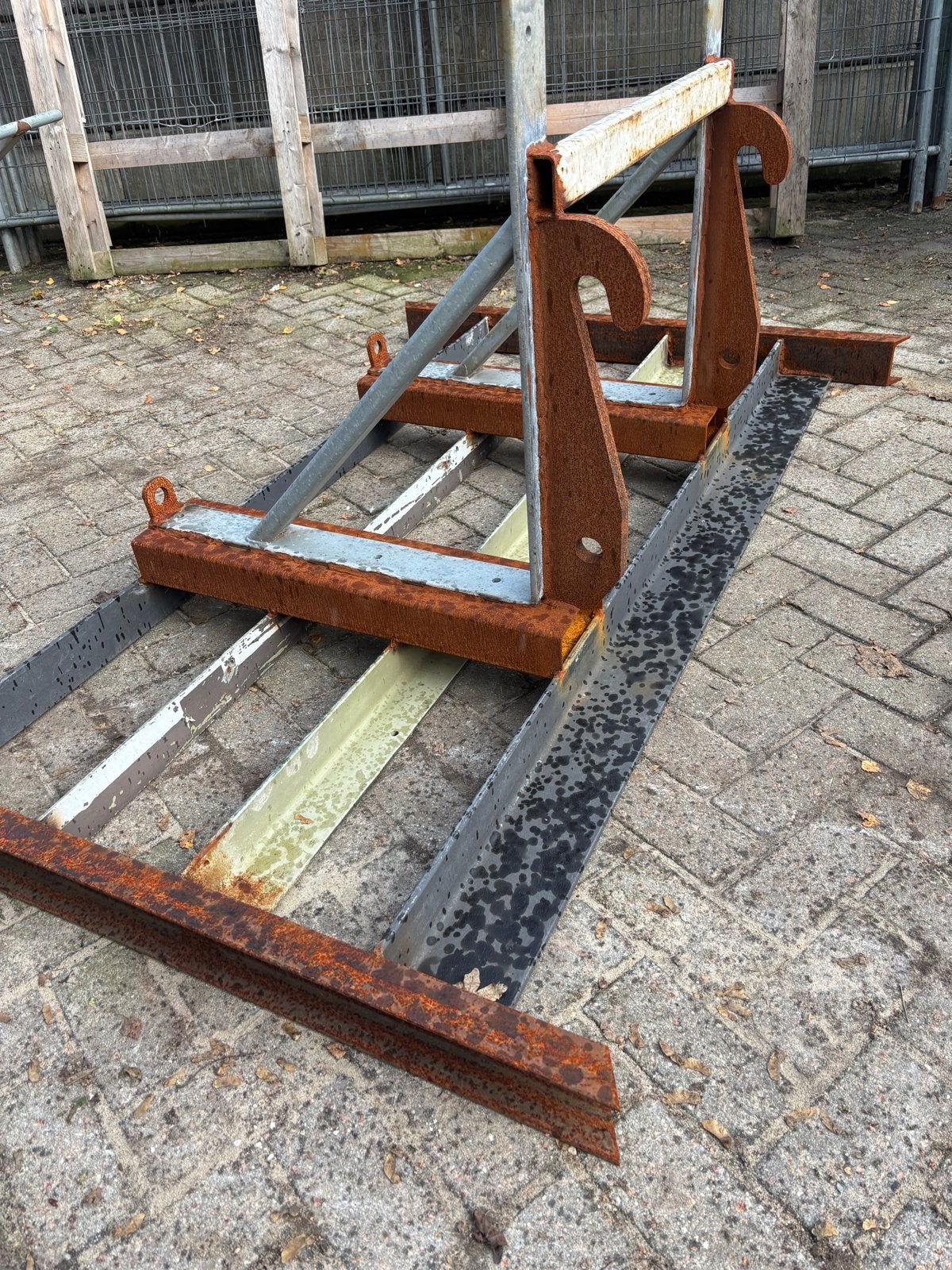 Vlakraam voor Weideman Shovel - Eigenbouw, Ophalen, Overige, Grondbewerking