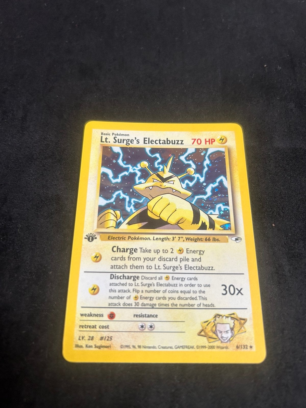 1st edition Lt.Surge’s Electabuzz