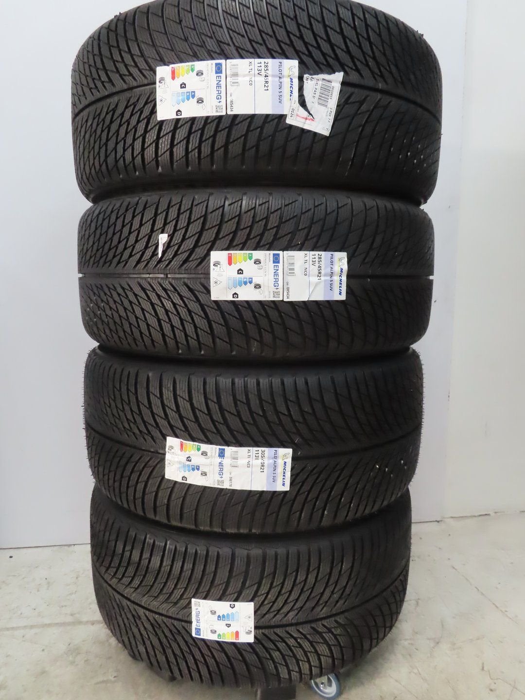 Originele Porsche Cayenne coupe 21 inch velgen winterbanden, -, 285 mm, -, Banden en Velgen