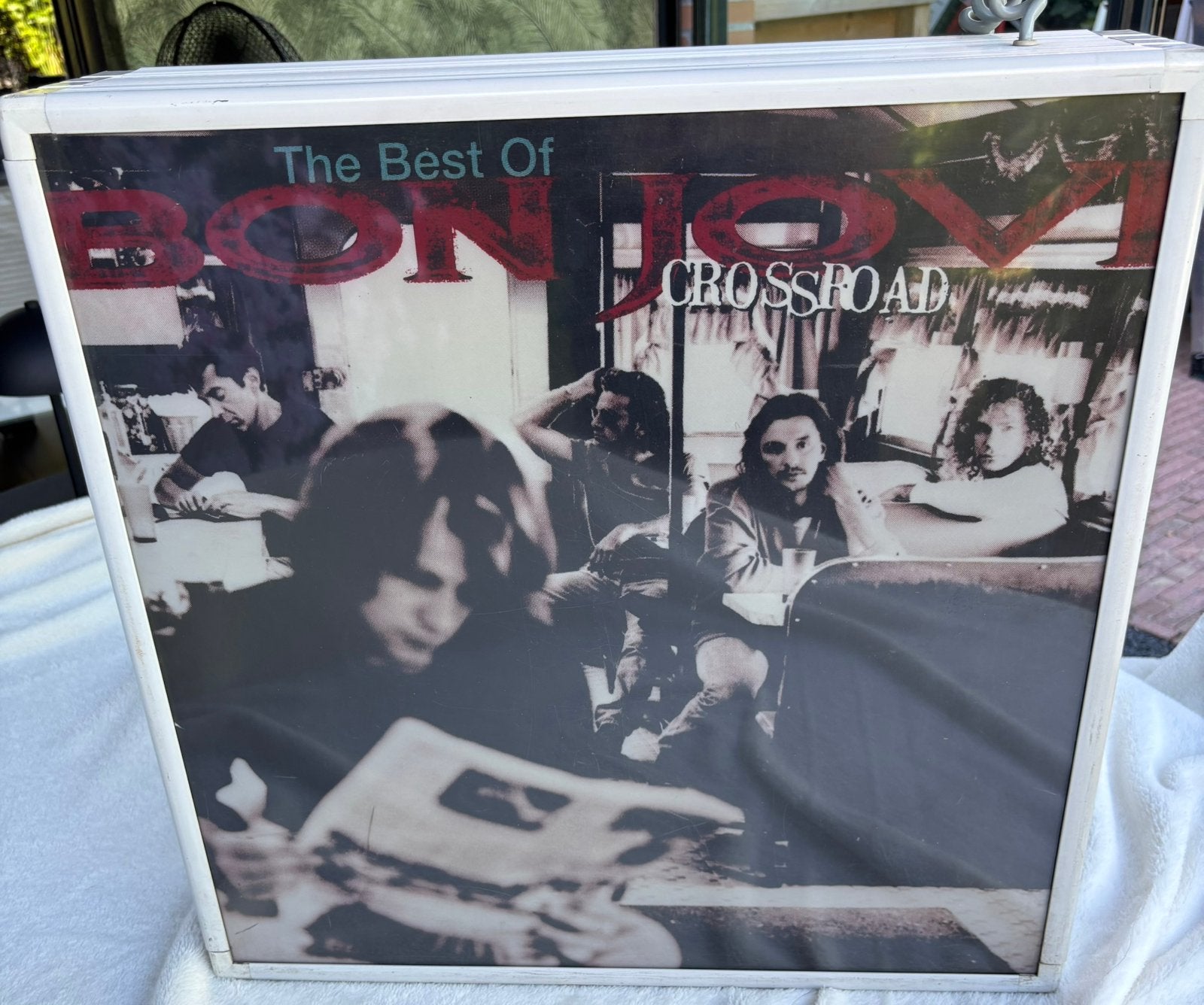 Lichtbak Bon Jovi, Era, de Scene, Rob de Nijs, Cd's en Dvd's, Vinyl | Rock, Ophalen, Gebruikt, Speciale editie, Overige formaten