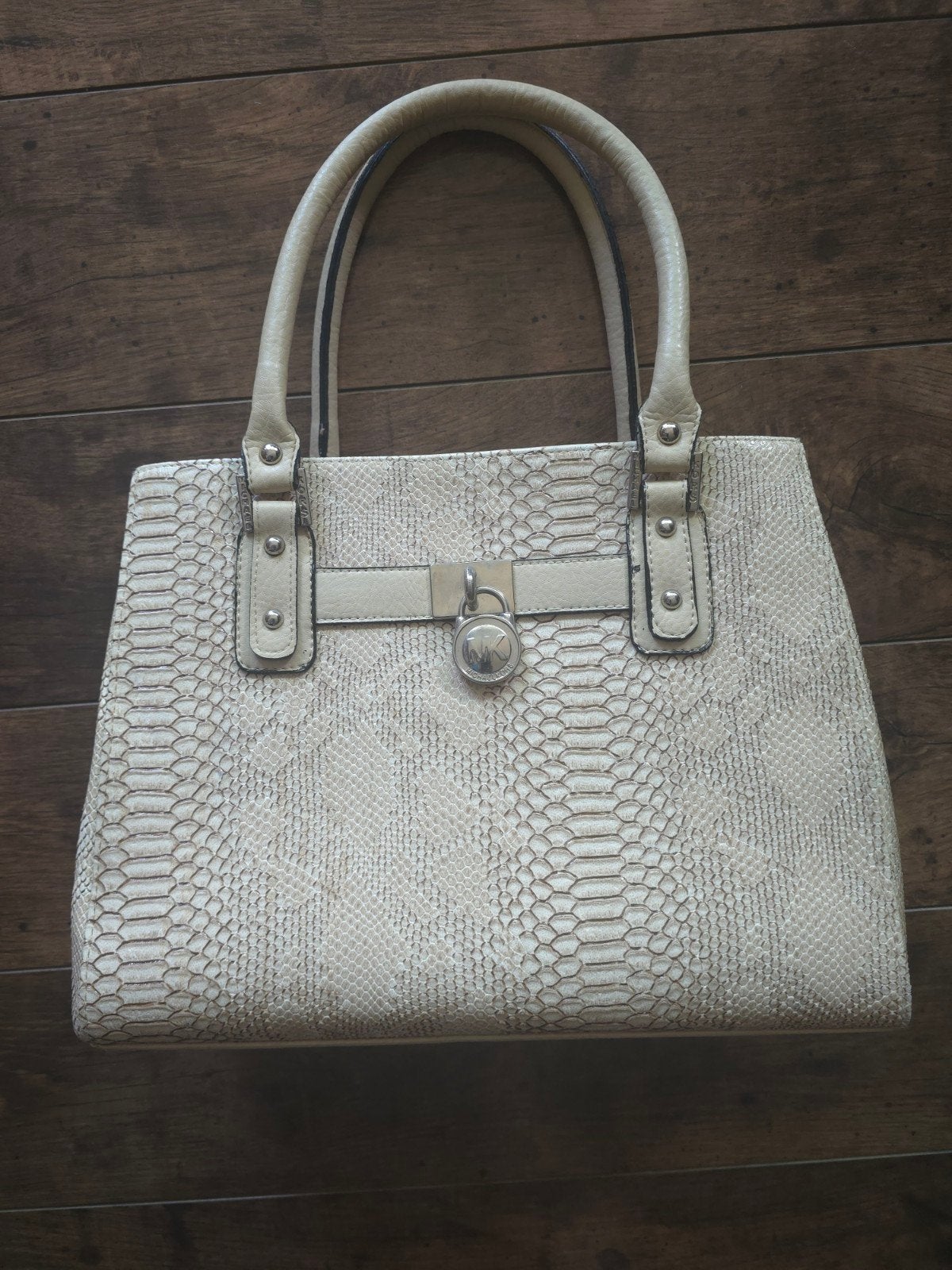 Stijlvolle Michael Kors handtas met slangenprint, Sieraden, Tassen en Uiterlijk, Tassen | Damestassen, Ophalen of Verzenden