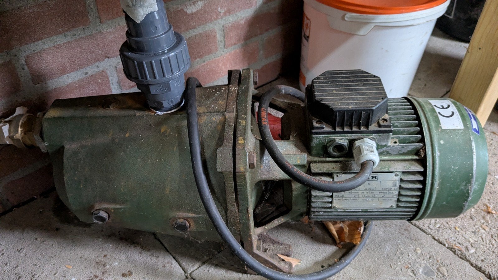 dab jet 300T waterpomp., Tuin en Terras, Ophalen of Verzenden, Gebruikt, Elektrisch, Beregeningspomp